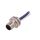 Złącze okrągłe M12 męskie proste 4pin 250V 0,5m T4171010004-002