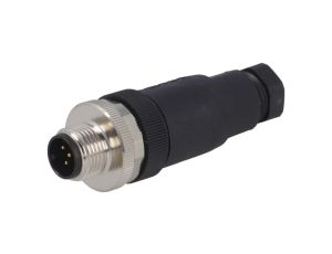 Złącze okrągłe M12 męskie proste nieekranowane 5-PIN 60V PG7 T4111001051-000