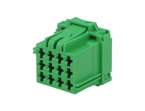 Złącze Automotive MCP żeńskie zielone 12pin 8-968972-1