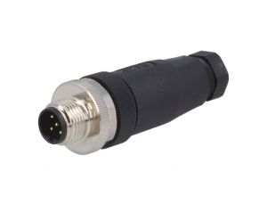 Złącze okrągłe M12 męskie proste nieekranowane 5-PIN 60V PG7 T4111401051-000