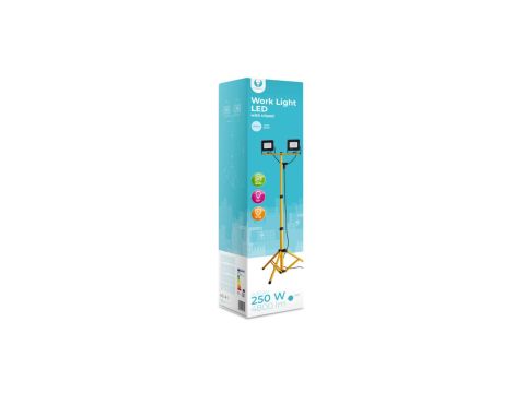 Naświetlacz LED na statywie 2x30W 6000K Forever Light