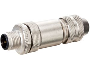 Wtyczka M12 męska prosta ekranowana B-code 2-polowa 7000-14005-0000000