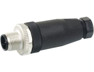Wtyczka M12 męska prosta 4-polowa zaciski śrubowe 4-6mm 7000-12701-0000000