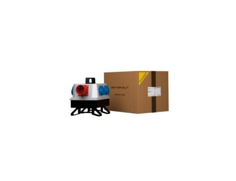 Rozdzielnica budowlana wtyczka odbiornikowa 16A BAU 5x230V Schuko Mennekes Doktorvolt 6138