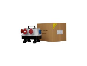 Rozdzielnica budowlana wtyczka odbiornikowa 16A BAU 32A 16A 3x230V Schuko Mennekes Doktorvolt 6176
