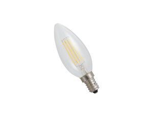Żarówka świeczka LED E14 4W 400lm COG 4000K RETRO
