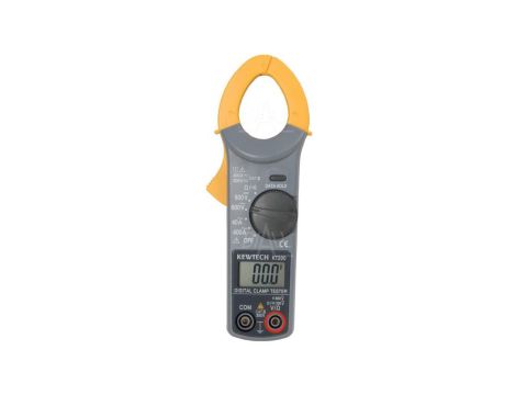 Miernik amperomierz cęgowy 400A AC KT200
