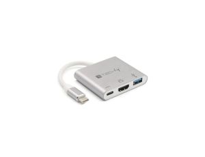 Adapter USB-C Multiport na HDMI/USB-A 3.0/USB-C PD