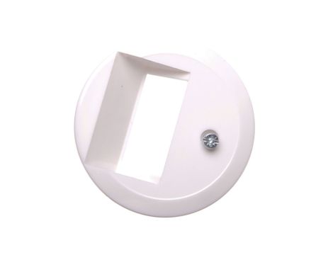 1930 Element centralny do gniazda przyłączeniowego UAE podwójnego biała 1409