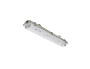 Oprawa IP65 Loyal Lighting dla 2xtuba LED 60cm, AC230V, zas.jednstr, transp.