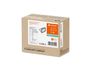 Projektor LED FLOOD COMPACT V 10W 1000lm 4000K IP65 SYM 100 czarny 3 LATA GWARANCJI 4058075574595