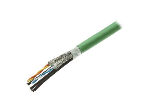 Przewód PROFINET Cat 5 Cu 22AWG FRNC 10m zielony