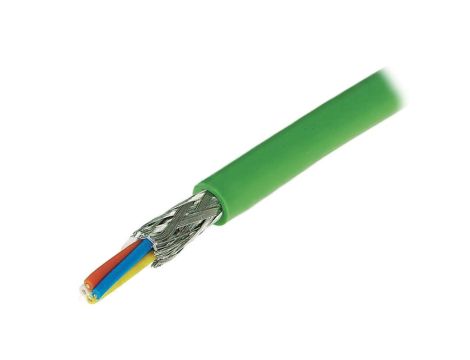 Przewód PROFINET Cat 5 Cu 4x22AWG PVC 20m zielony