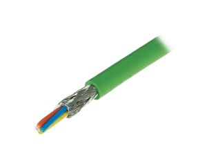 Przewód PROFINET Cat 5 Cu 4x22AWG PVC 100m zielony