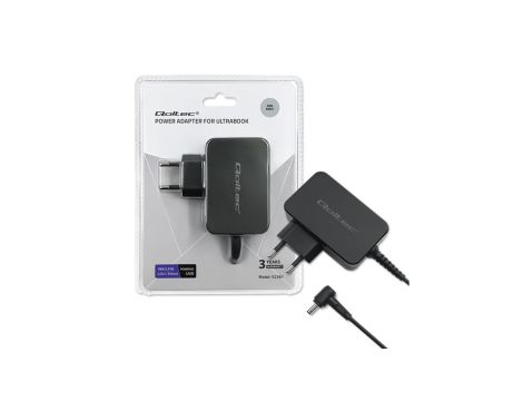 Qoltec Zasilacz do ultrabooka laptopa Asus 45W 19V 2.37A 4.0*1.35