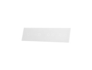 Livolo BIAŁY PANEL SZKLANY 1+1+2+2 701122-61