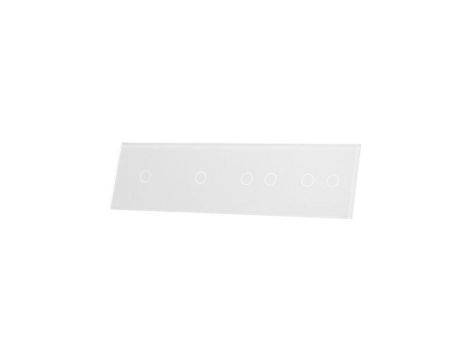 Livolo BIAŁY PANEL SZKLANY 1+1+2+2 701122-61
