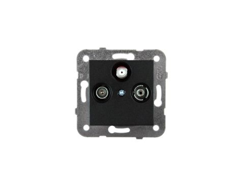 Panasonic NOVELLA Gniazdo TV-SAT-R końcowe czarne 92105541M
