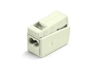 Szybkozłączka 2X1-2,5mm2 224-112 linka / drut biała
