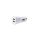 Samochodowa Ładowarka 2X USB 5V 1A/2.1A Biała IUSB2-CAR2-2A2P