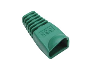 Osłonka Wtyku RJ45 6.2mm Zielona 10 sztuk