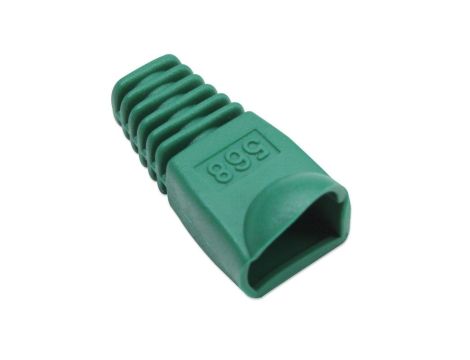 Osłonka Wtyku RJ45 6.2mm Zielona 10 sztuk