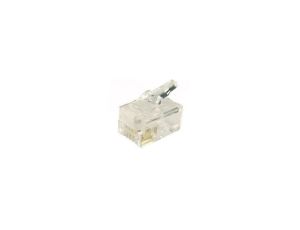 Wtyk Telefoniczny Rj11 6P/4C Op. 10 Szt IWP-6P4C-1