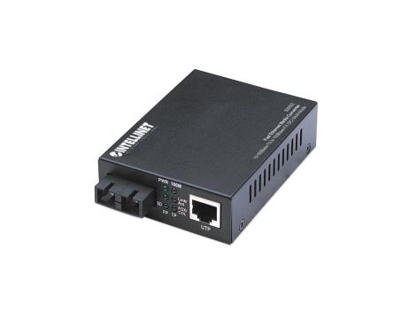 Media Konwerter 10/100Base-TX RJ45 do 100Base-FX SC MM 2km 506502