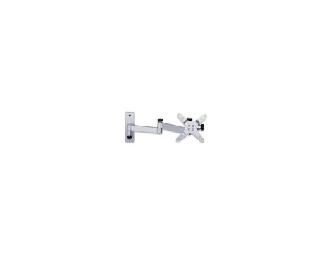 Uchwyt Ścienny TV LED/LCD 13-30 cali 15kg Obrotowy Srebrny