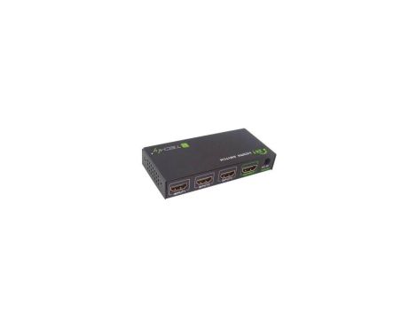 3-Portowy Przełącznik HDMI 3x1 4K*30Hz Pilot Techly