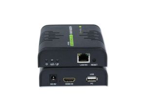 Techly KVM Extender HDMI+USB po skrętce Cat5e/6 do 120m IDATA HDMI-KVM2
