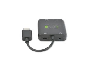 Extractor HDMI 4Kx2K Audio 5.1Ch Spidf / 2.0Ch Jack 3.5Mm IDATA HDMI-VGA8
