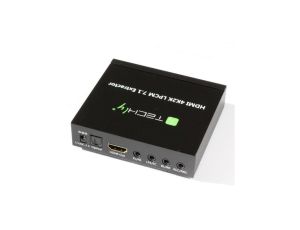 HDMI 4K Audio Extractor, ekstraktor 5.1CH Jack 3.5mm SPDIF Toslink DTS