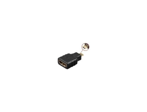 Adapter HDMI A Żeński na HDMI D Micro Męski