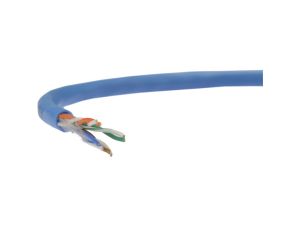 Kabel UTP kat.5e U/UTP 4x2x0,48 linka niebieska Alantec /100m/