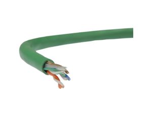 Kabel UTP kat.5e U/UTP 4x2x0,48 linka zielona Alantec /100m/