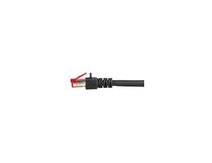 Patchcord SFTP 0,5m Cat.6 LSZH czarny