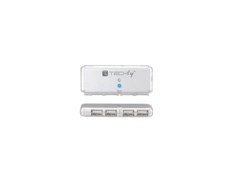 4-Portowy Hub USB 2.0 Hi-Speed 4X USB-A z kablem 55Mm IUSB2-HUB599TY