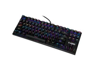KLAWIATURA I-BOX AURORA K-2R RGB, MECHANICZNA, BLUE SWITCH, GAMING