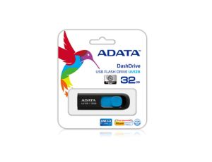 ADATA DashDrive UV128 128GB USB3.0 Black-Blue