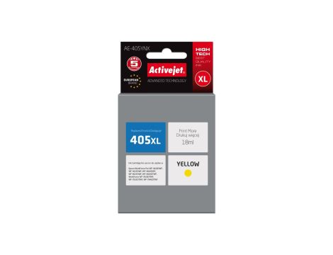 Tusz Activejet AE-405YNX (zamiennik Epson 405XL C13T05H44010 Supreme 18ml żółty)