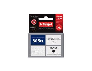 Tusz Activejet AH-305BRX (zamiennik HP 305XL 3YM62AE Premium 20 ml black)