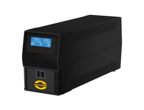 Zasilacz awaryjny Orvaldi i800LCD 800VA/480W line -interactive ID800CH