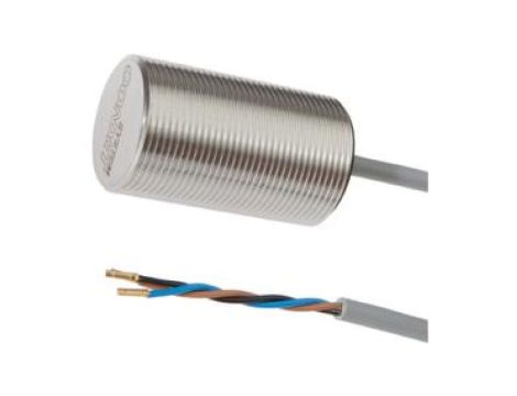 Czujnik indukcyjny M30x1,5 dł: 50mm zabudowany Sn: 20mm 10-30VDC 85 stC PNP NO kabel 10m IP68 IC30A238