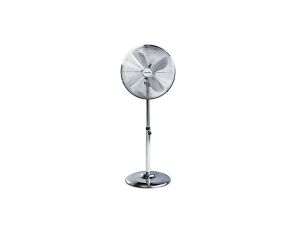 Wentylator Ravanson srebrny 50W śr. 44,5 cm 4 śmigła oscylacja pozioma WT-7040SN INOX