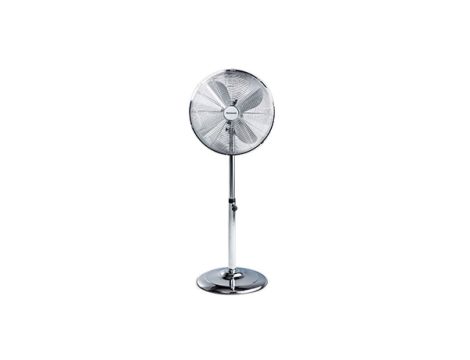 Wentylator Ravanson srebrny 50W śr. 44,5 cm 4 śmigła oscylacja pozioma WT-7040SN INOX