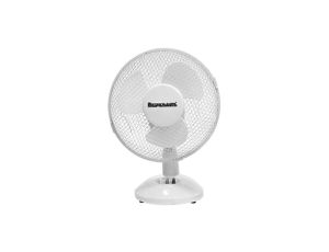 Wentylator Ravanson biały 25W śr. 27 cm 2 ustawienia prędkości szeroki kąt oscylacji WT-1023