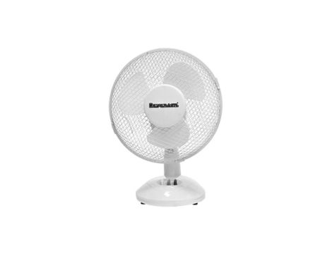 Wentylator Ravanson biały 25W śr. 27 cm 2 ustawienia prędkości szeroki kąt oscylacji WT-1023