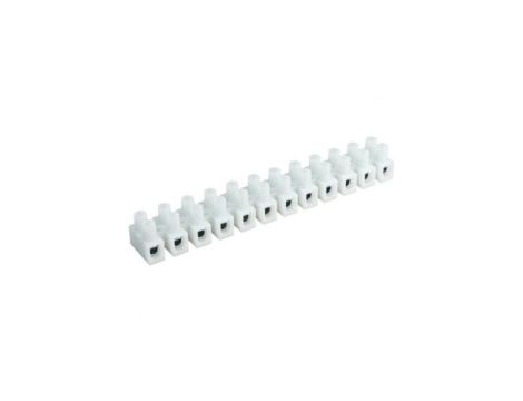 Listwa zaciskowa 6mm2 kostka 12-torowa z osłoną kabla VDE/UL DGN 3657