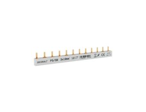 Szyna łączeniowa sztyftowa PS/SB obustronnie izolowana 3-fazowa 12-modułowa 10mm2 DV 9436